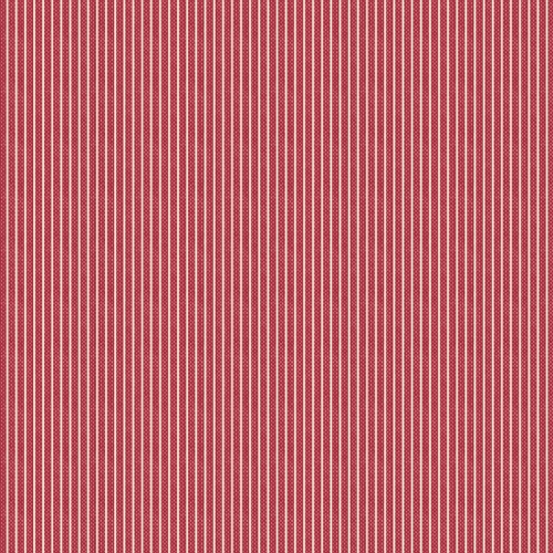 Tilda Patchwork Stoff Baumwolle - Creating Memories - Woven Tinystripe Red